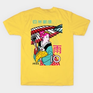 anime retro Rainy Day T-Shirt